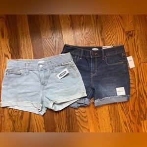 Old Navy Lot of 2 Size 12 Girls Shorts New With Tags